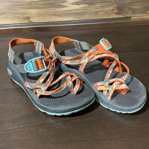 Chaco ZX/2 Cloud Dual Adjustable straps Cushioned Sandals Size 7 - Picture 1 of 10